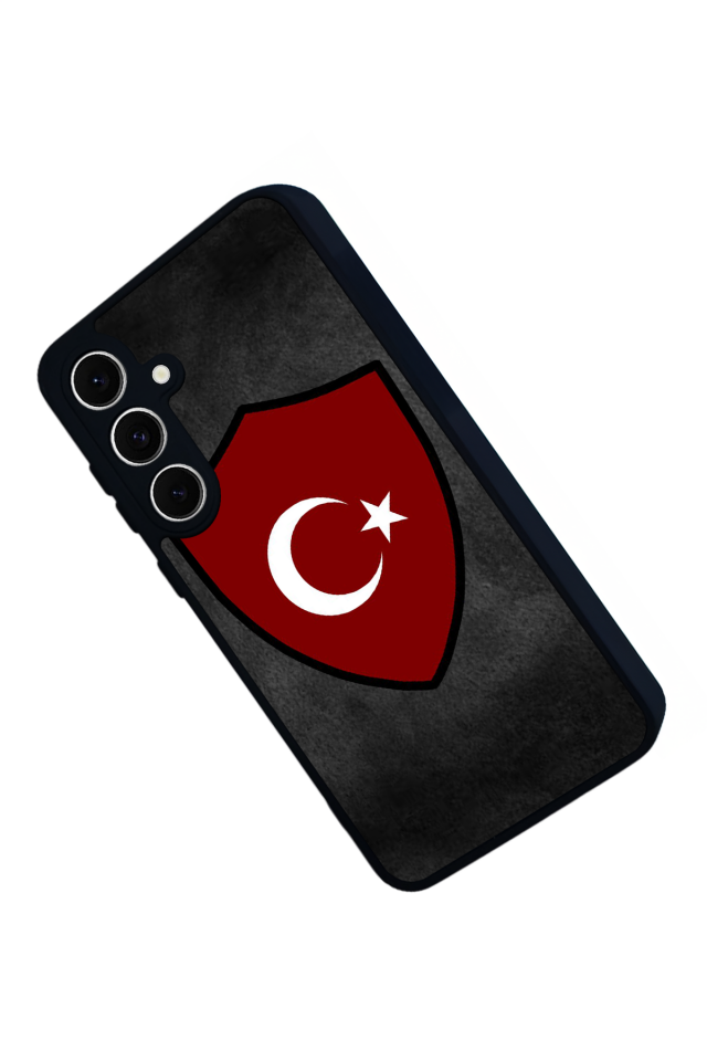 Samsung Galaxy A16 Uyumlu Türk Bayragi Tasarımlı Glossy Premium Kılıf