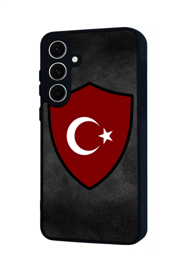 Samsung Galaxy A16 Uyumlu Türk Bayragi Tasarımlı Glossy Premium Kılıf
