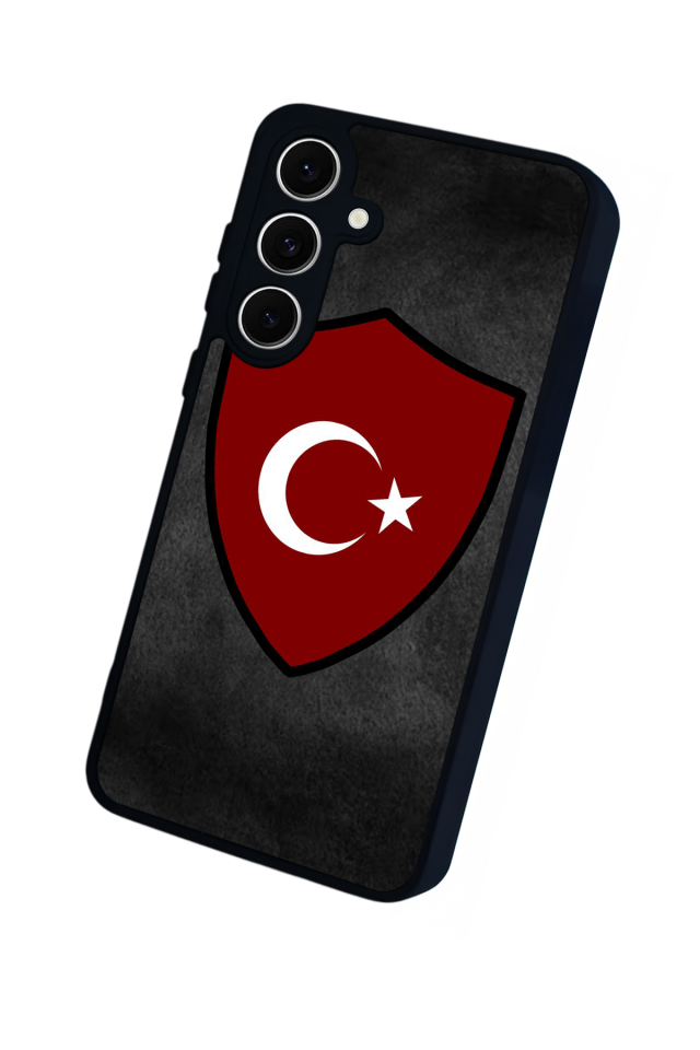 Samsung Galaxy A16 Uyumlu Türk Bayragi Tasarımlı Glossy Premium Kılıf