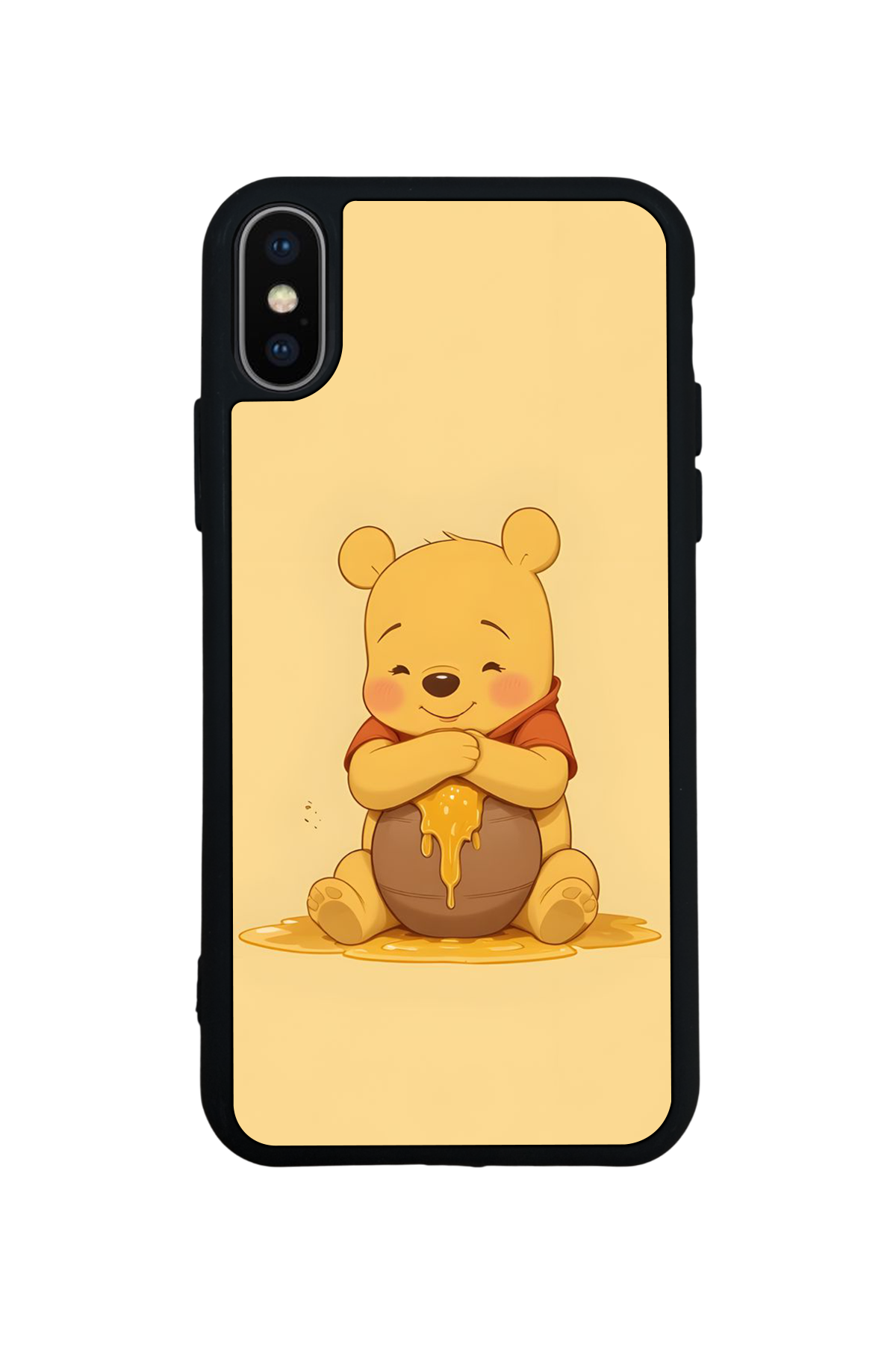 iPhone XS Max Uyumlu Winnie Tasarımlı Glossy Premium Kılıf