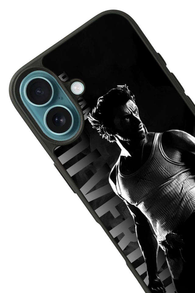 iPhone 16 Plus Uyumlu Wolverine Tasarımlı Glossy Premium Kılıf