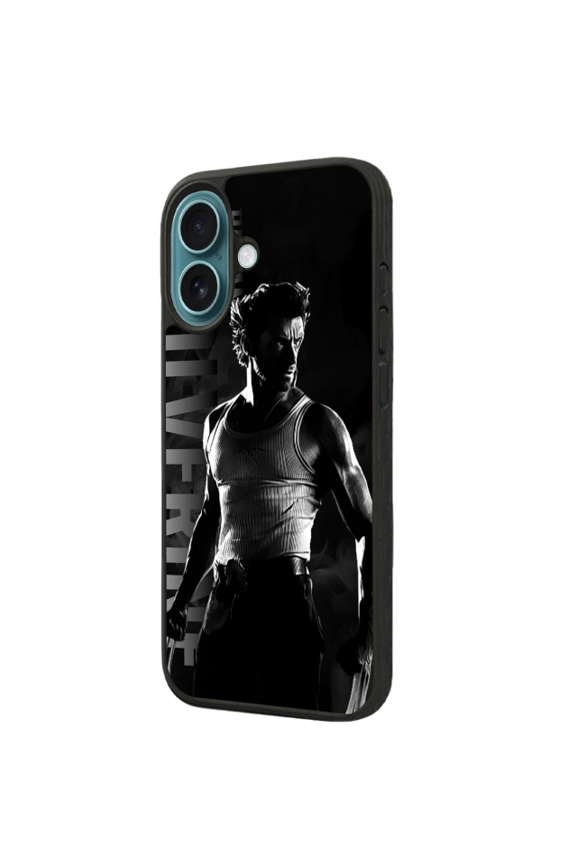 iPhone 16 Plus Uyumlu Wolverine Tasarımlı Glossy Premium Kılıf