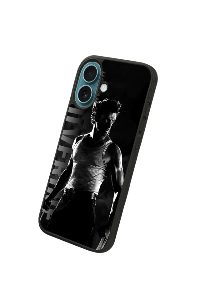 iPhone 16 Plus Uyumlu Wolverine Tasarımlı Glossy Premium Kılıf