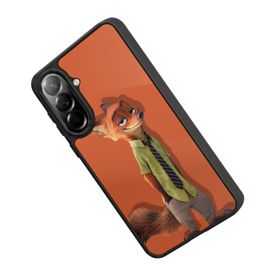 Samsung Galaxy A57 Uyumlu Zootropolis Tasarımlı Glossy Premium Kılıf