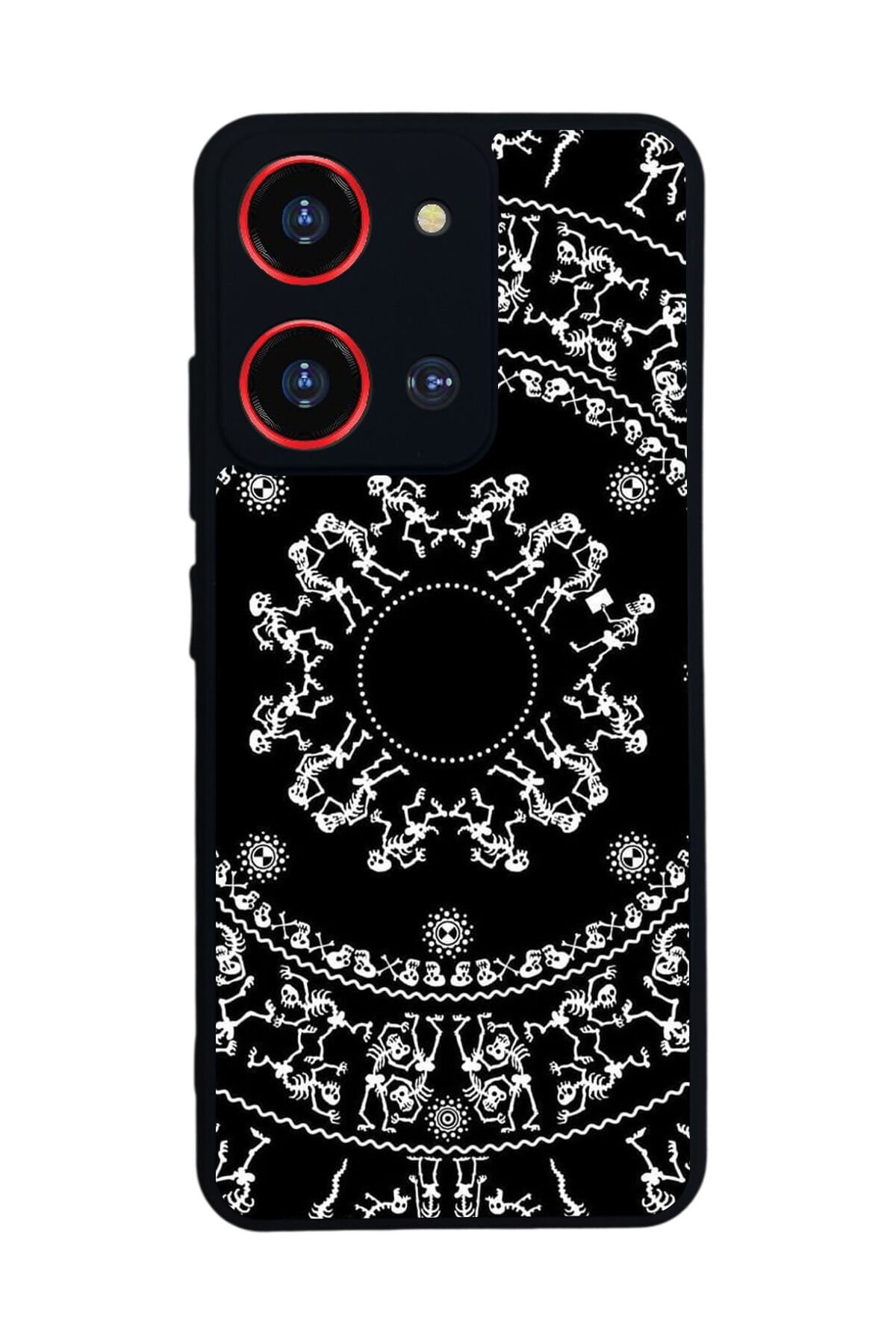 Reeder S19 Max Pro S ZOOM Uyumlu Mandala Tasarımlı Glossy Premium Kılıf