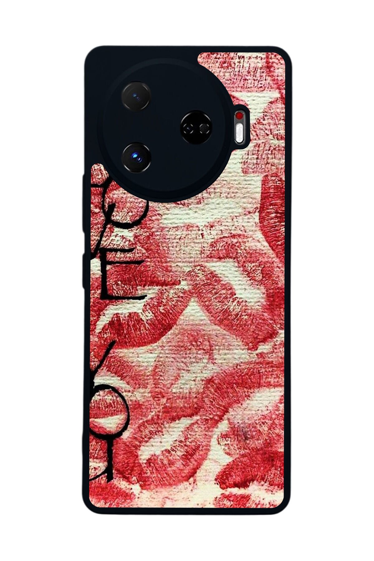 Tecno Camon 30 Pro Uyumlu Dudak Tasarımlı Glossy Premium Kılıf