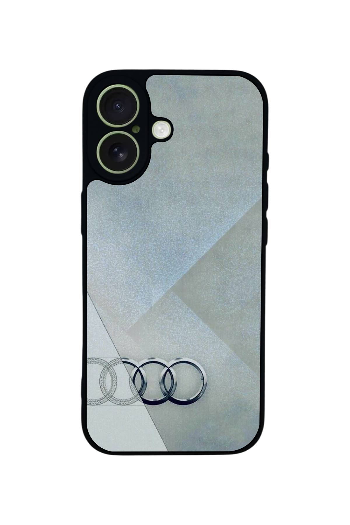 iPhone 17 Uyumlu Audi Tasarımlı Glossy Premium Kılıf