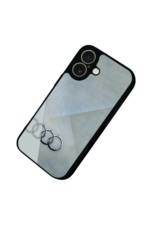 iPhone 17 Uyumlu Audi Tasarımlı Glossy Premium Kılıf