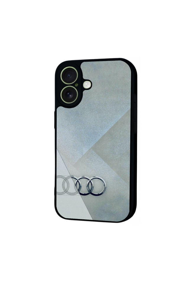 iPhone 17 Uyumlu Audi Tasarımlı Glossy Premium Kılıf