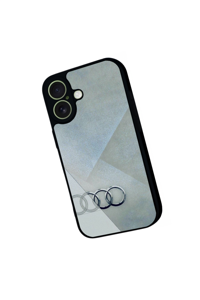 iPhone 17 Uyumlu Audi Tasarımlı Glossy Premium Kılıf