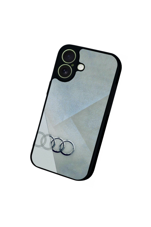 iPhone 17 Uyumlu Audi Tasarımlı Glossy Premium Kılıf