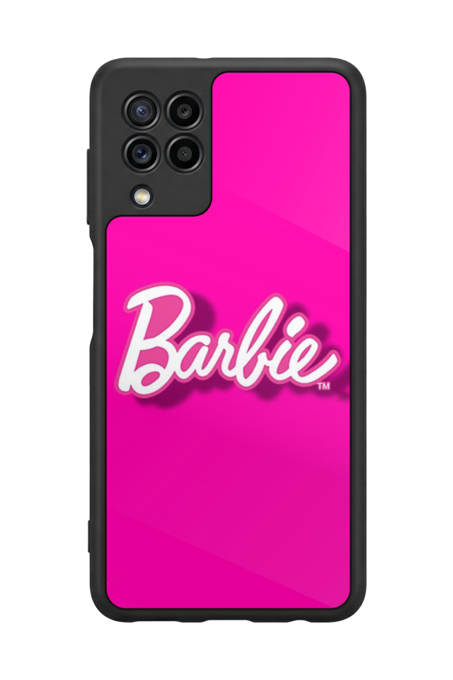 Samsung Galaxy M22 Uyumlu Barbie Tasarımlı Glossy Premium Kılıf