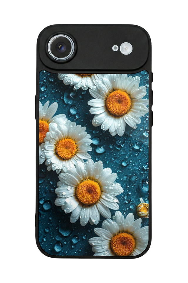 iPhone 17 Air Uyumlu Cicek Tasarımlı Glossy Premium Kılıf