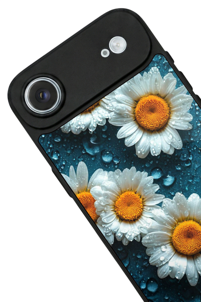 iPhone 17 Air Uyumlu Cicek Tasarımlı Glossy Premium Kılıf