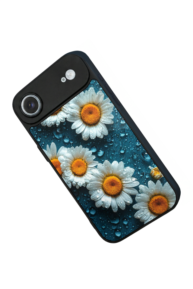 iPhone 17 Air Uyumlu Cicek Tasarımlı Glossy Premium Kılıf