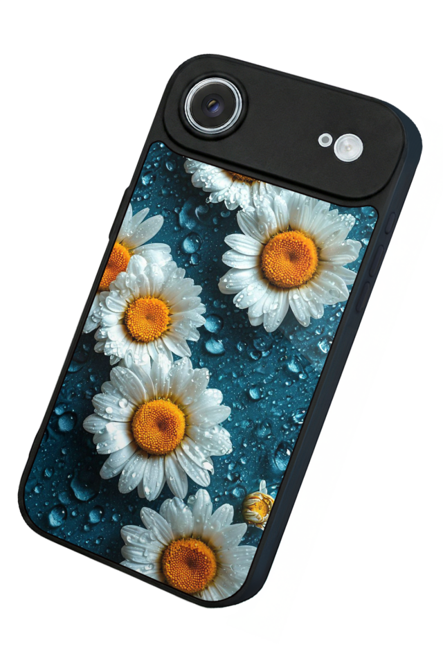 iPhone 17 Air Uyumlu Cicek Tasarımlı Glossy Premium Kılıf