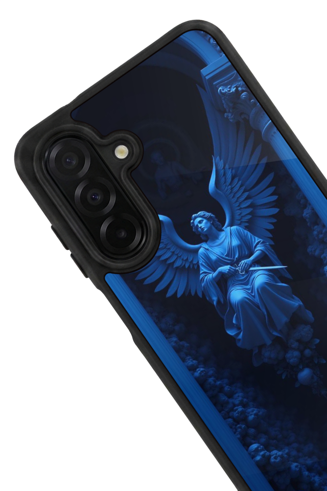 Samsung Galaxy A36 Uyumlu Melek Tasarımlı Glossy Premium Kılıf