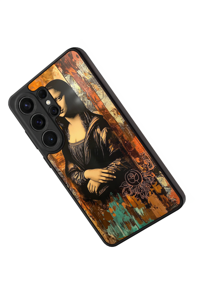 Samsung Galaxy S26 Ultra Uyumlu Monalisa Tasarımlı Glossy Premium Kılıf