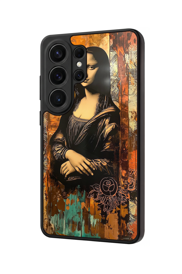 Samsung Galaxy S26 Ultra Uyumlu Monalisa Tasarımlı Glossy Premium Kılıf