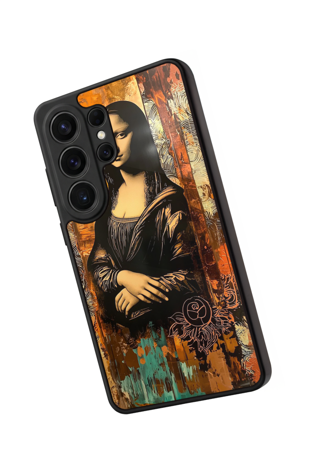 Samsung Galaxy S26 Ultra Uyumlu Monalisa Tasarımlı Glossy Premium Kılıf