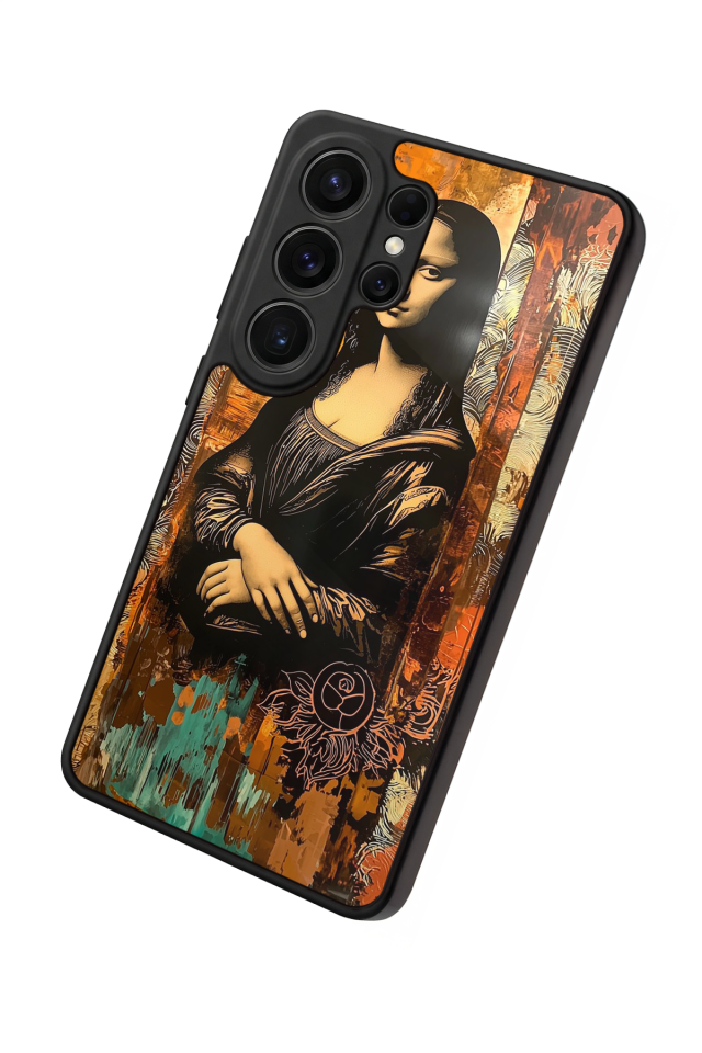 Samsung Galaxy S26 Ultra Uyumlu Monalisa Tasarımlı Glossy Premium Kılıf