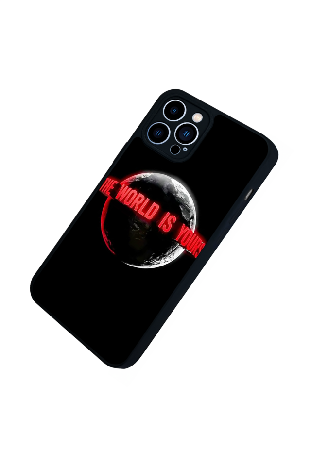 iPhone 12 Pro Max Uyumlu Scarface Tasarımlı Glossy Premium Kılıf