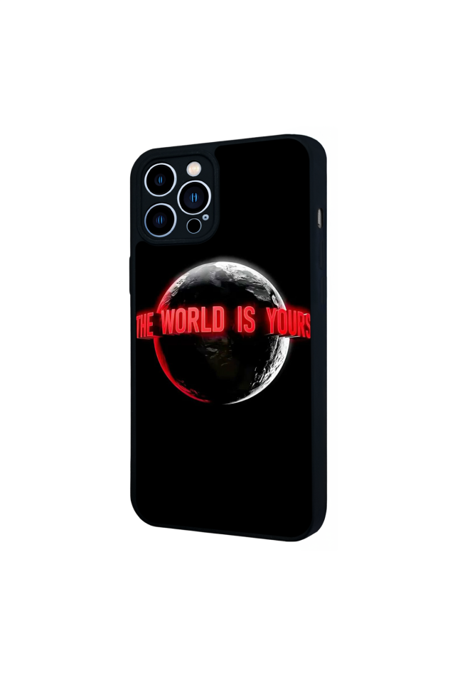 iPhone 12 Pro Max Uyumlu Scarface Tasarımlı Glossy Premium Kılıf