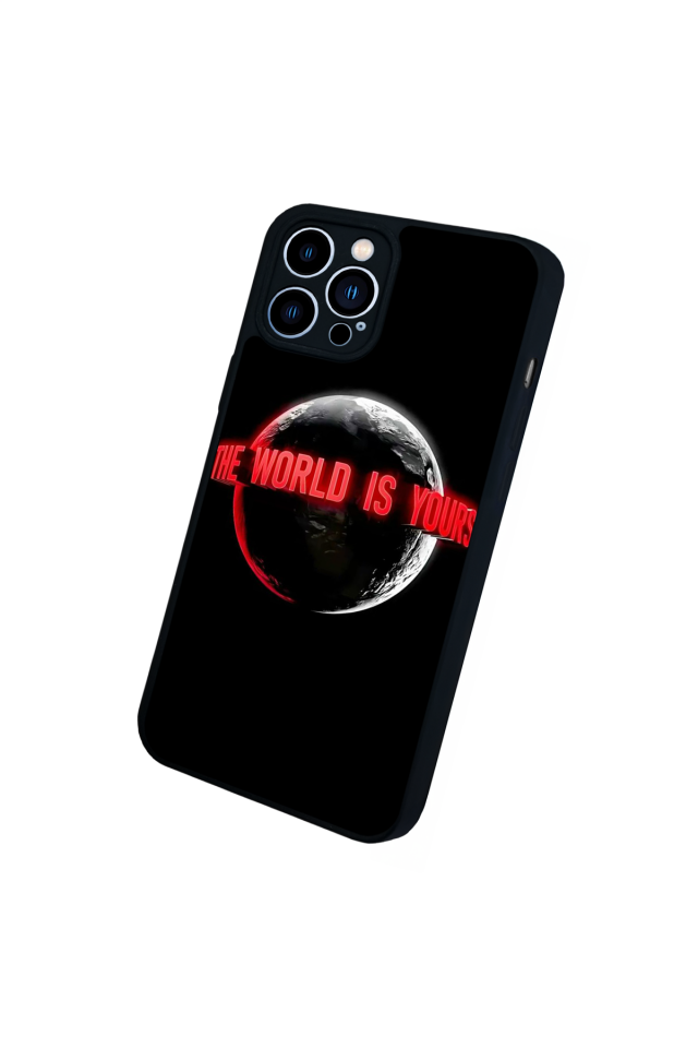 iPhone 12 Pro Max Uyumlu Scarface Tasarımlı Glossy Premium Kılıf