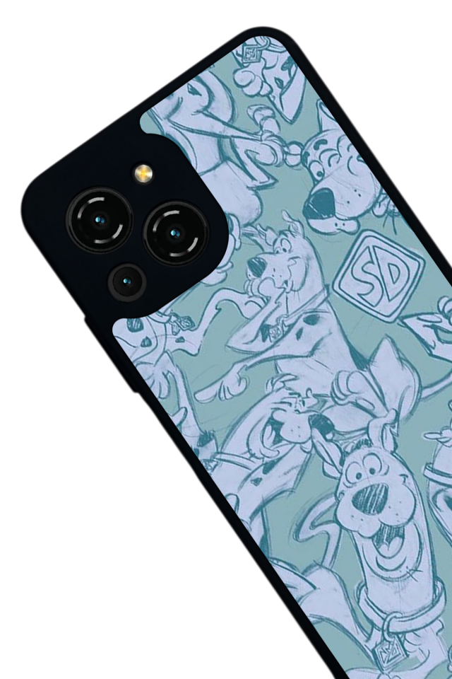 Reeder S23 Pro Max Uyumlu Scooby Doo Tasarımlı Glossy Premium Kılıf