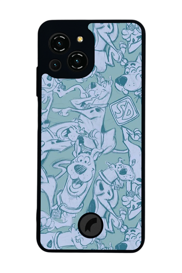 Reeder S23 Pro Max Uyumlu Scooby Doo Tasarımlı Glossy Premium Kılıf