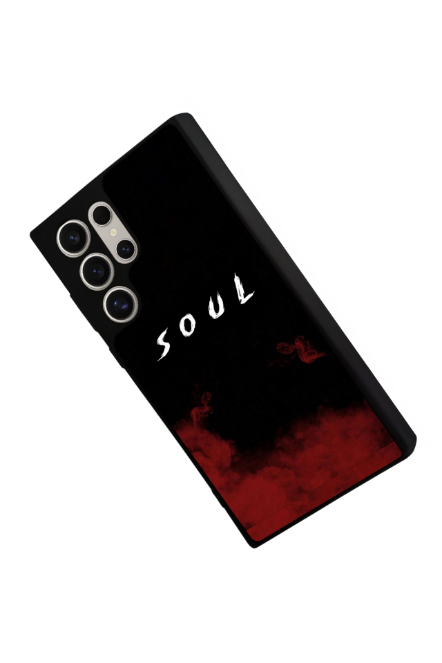 Samsung Galaxy S22 Ultra Uyumlu SOUL Tasarımlı Glossy Premium Kılıf