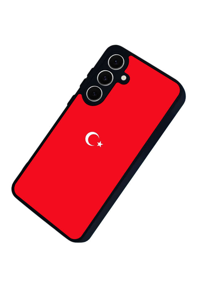 Samsung Galaxy A16 Uyumlu Türk Bayragi Tasarımlı Glossy Premium Kılıf