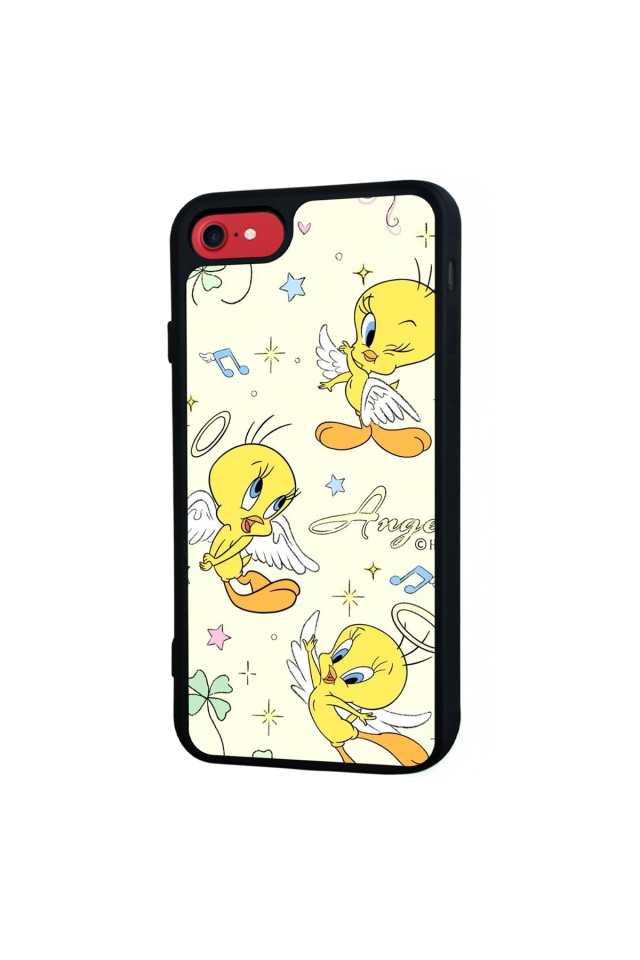 iPhone 7 Uyumlu Tweety Tasarımlı Glossy Premium Kılıf
