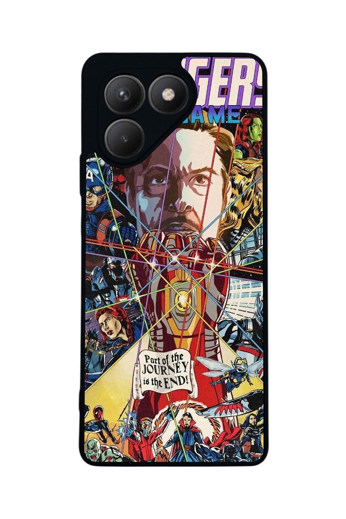 Tecno Pova 7 Mat Uyumlu Siyah Kılıf – Yumuşak Silikon, Koruyucu, Şok Emici Kapak