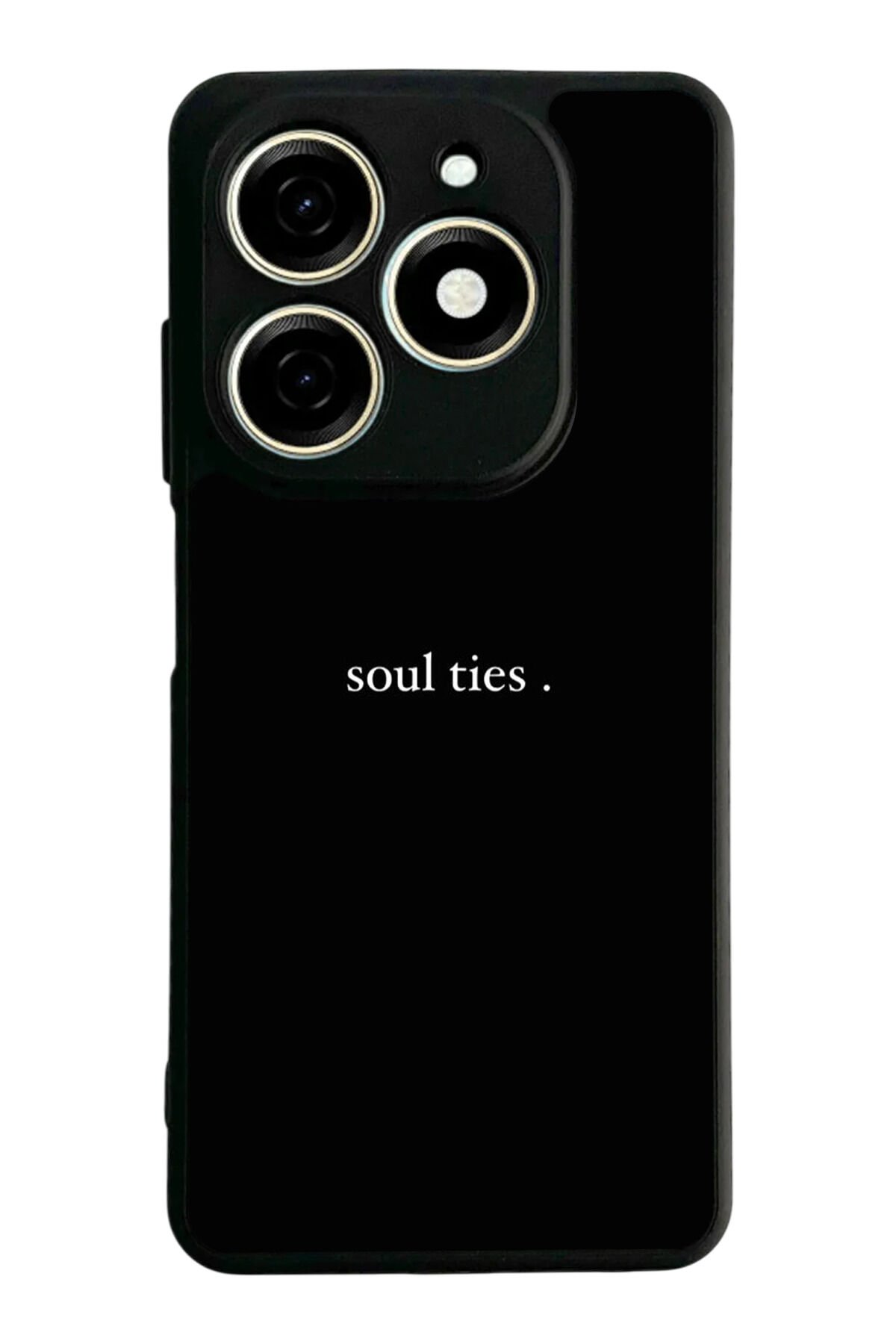 Infınıx Smart 8 Pro Uyumlu SOUL Tasarımlı Glossy Premium Kılıf