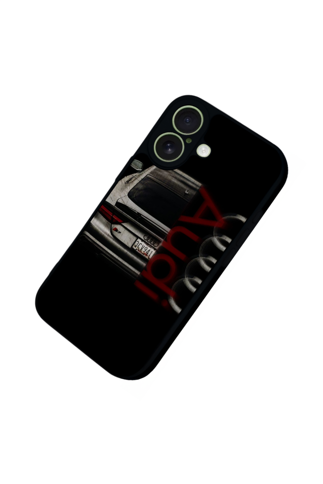 iPhone 17 Uyumlu Audi Tasarımlı Glossy Premium Kılıf