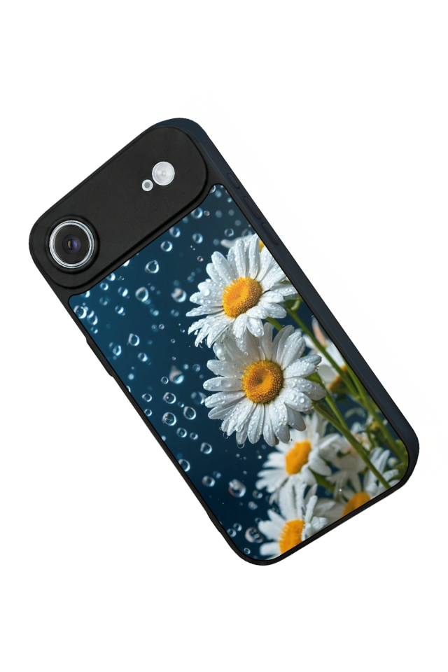 iPhone 17 Air Uyumlu Cicek Tasarımlı Glossy Premium Kılıf