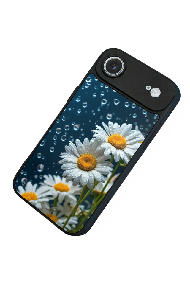 iPhone 17 Air Uyumlu Cicek Tasarımlı Glossy Premium Kılıf