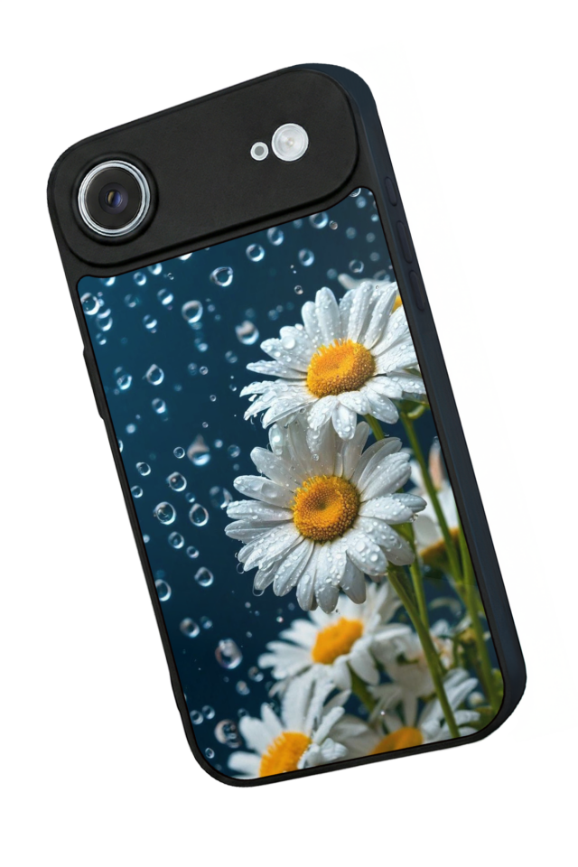 iPhone 17 Air Uyumlu Cicek Tasarımlı Glossy Premium Kılıf