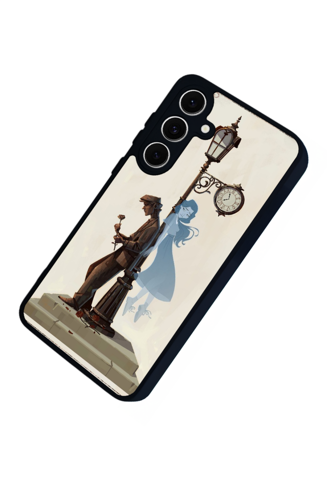 Samsung Galaxy S24 FE Uyumlu  Kalp Love Tasarımlı Glossy Premium Kılıf