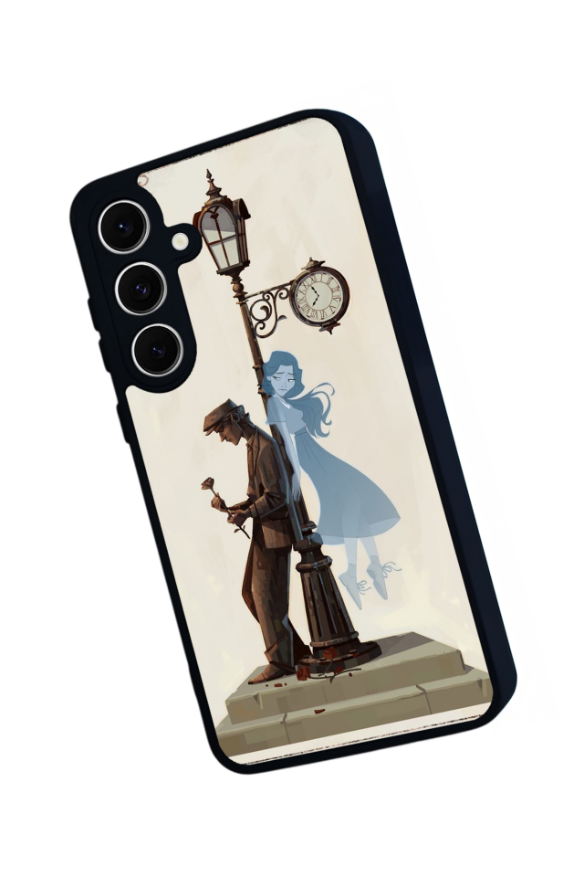 Samsung Galaxy S24 FE Uyumlu  Kalp Love Tasarımlı Glossy Premium Kılıf