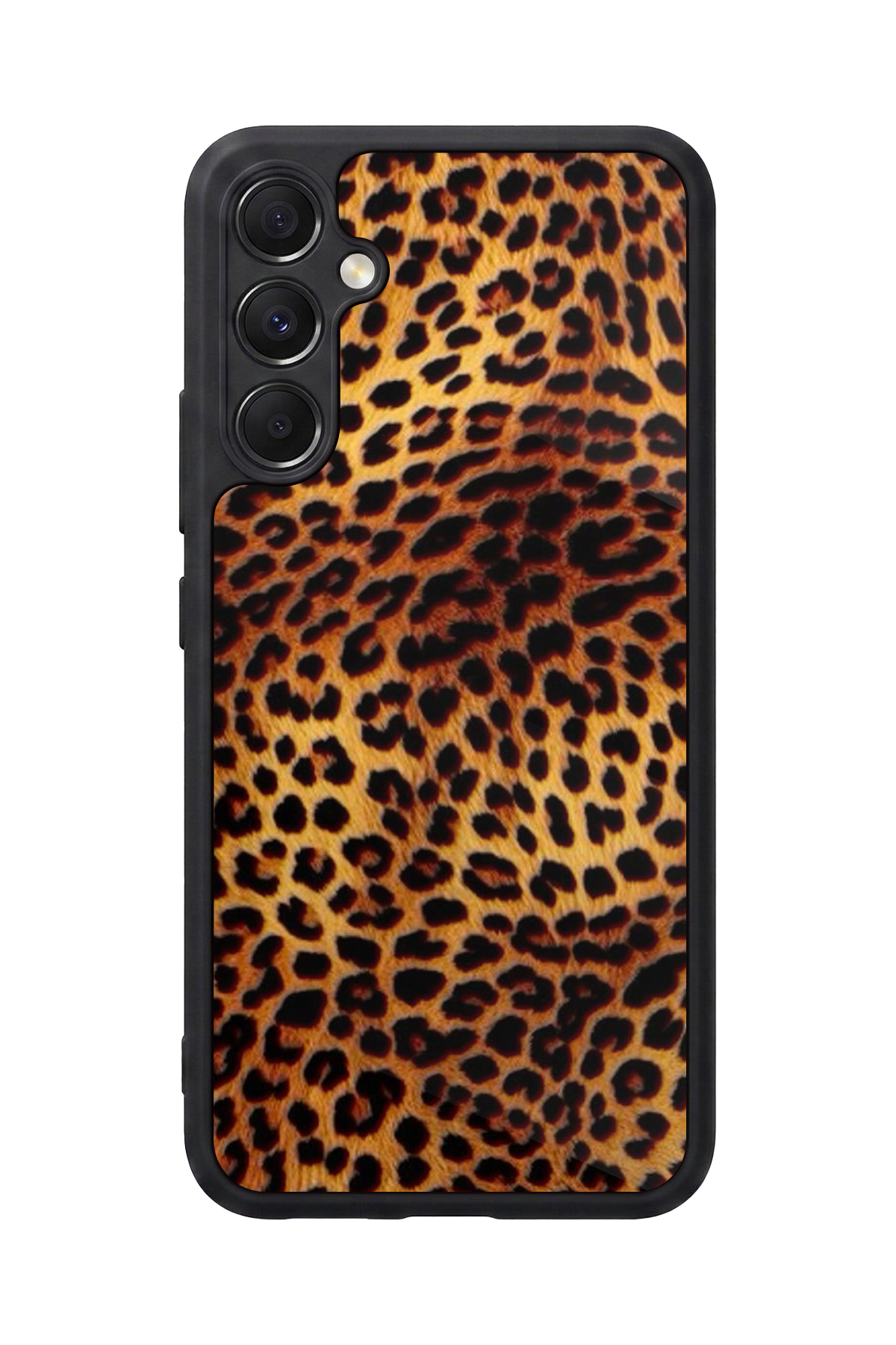 Samsung Galaxy A34 Uyumlu Leopar Tasarımlı Glossy Premium Kılıf