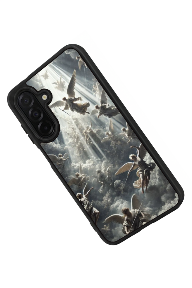 Samsung Galaxy A36 Uyumlu Melek Tasarımlı Glossy Premium Kılıf