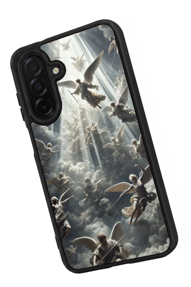 Samsung Galaxy A36 Uyumlu Melek Tasarımlı Glossy Premium Kılıf