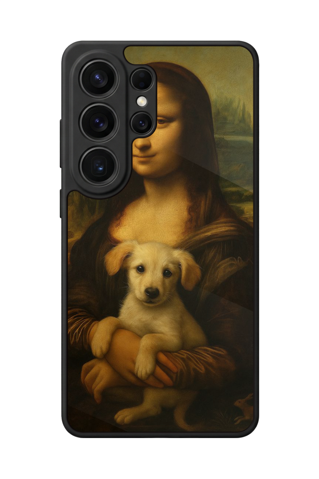 Samsung Galaxy S26 Ultra Uyumlu Monalisa Tasarımlı Glossy Premium Kılıf