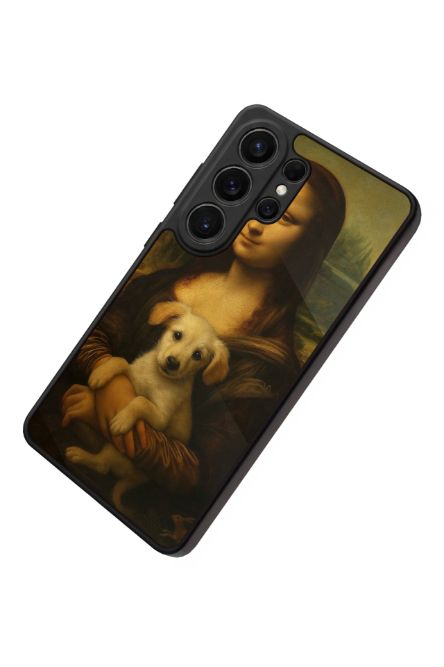 Samsung Galaxy S26 Ultra Uyumlu Monalisa Tasarımlı Glossy Premium Kılıf