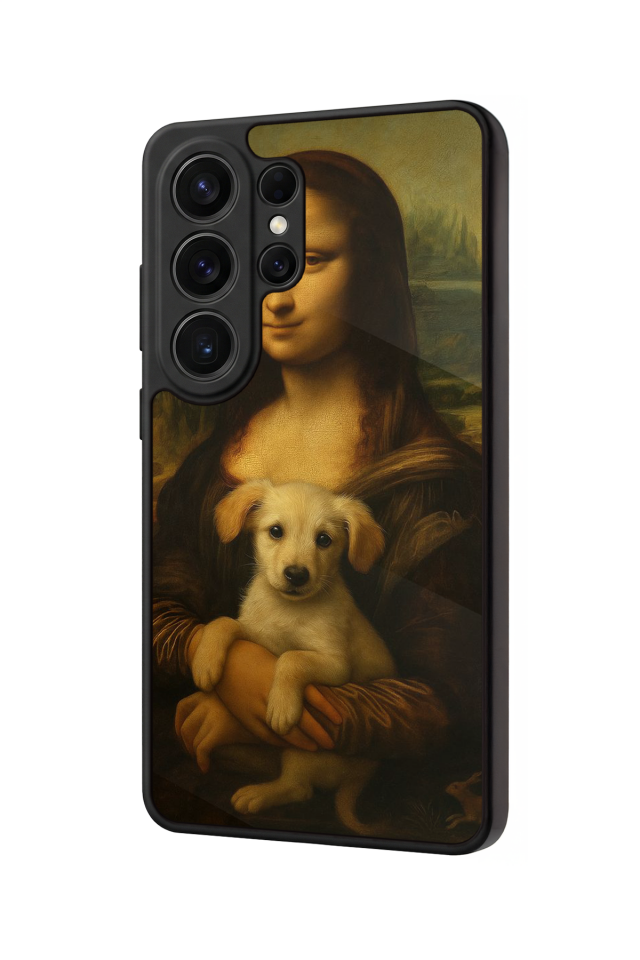 Samsung Galaxy S26 Ultra Uyumlu Monalisa Tasarımlı Glossy Premium Kılıf