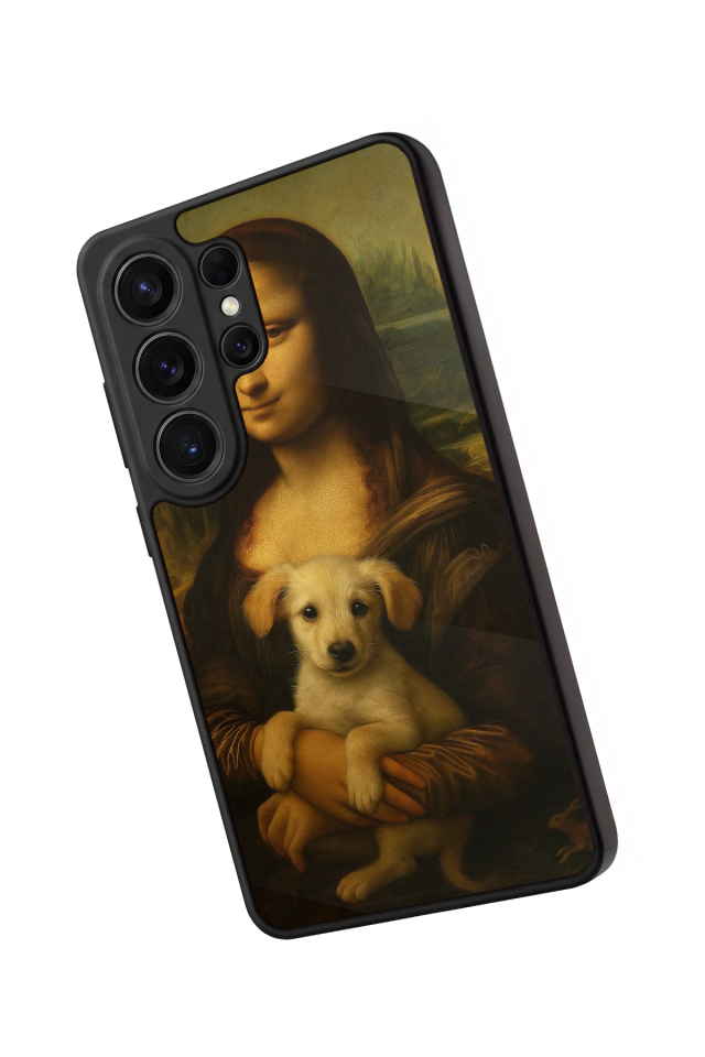 Samsung Galaxy S26 Ultra Uyumlu Monalisa Tasarımlı Glossy Premium Kılıf