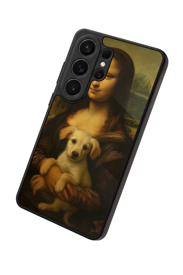 Samsung Galaxy S26 Ultra Uyumlu Monalisa Tasarımlı Glossy Premium Kılıf