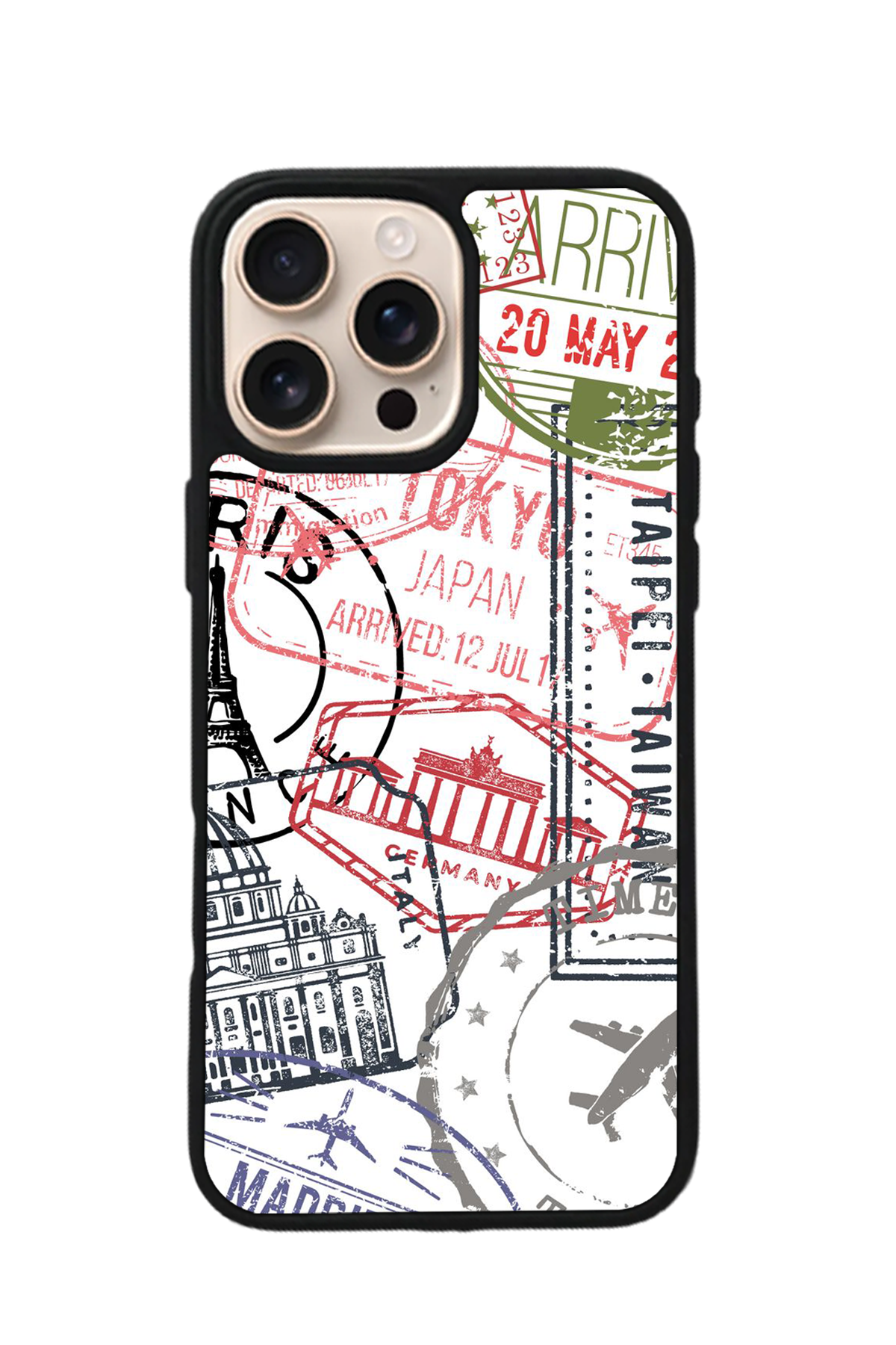 iPhone 15 Pro Max Uyumlu Poster Tasarımlı Glossy Premium Kılıf